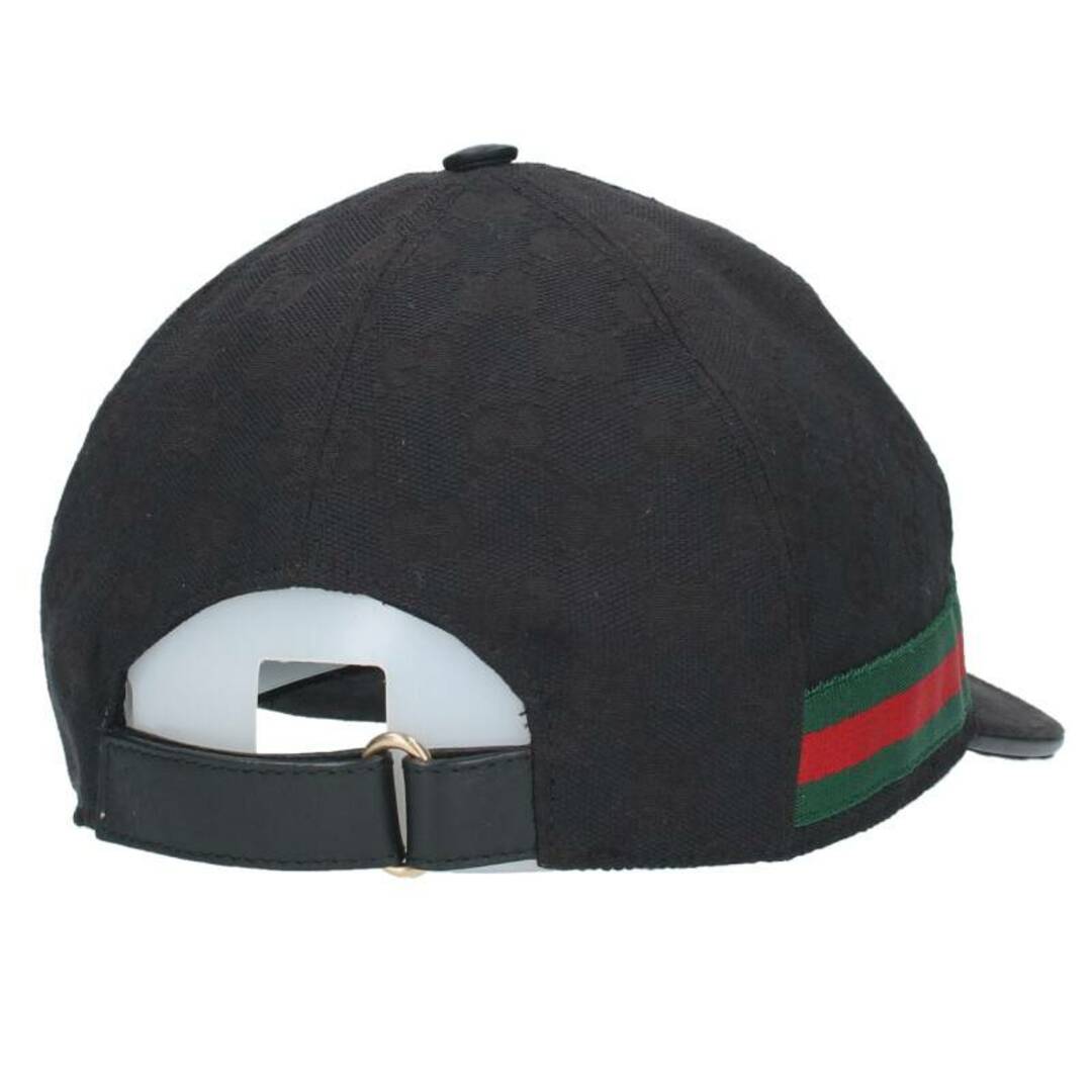 Gucci(グッチ)のグッチ GG柄シェリーラインキャンバスキャップ メンズ L メンズの帽子(キャップ)の商品写真