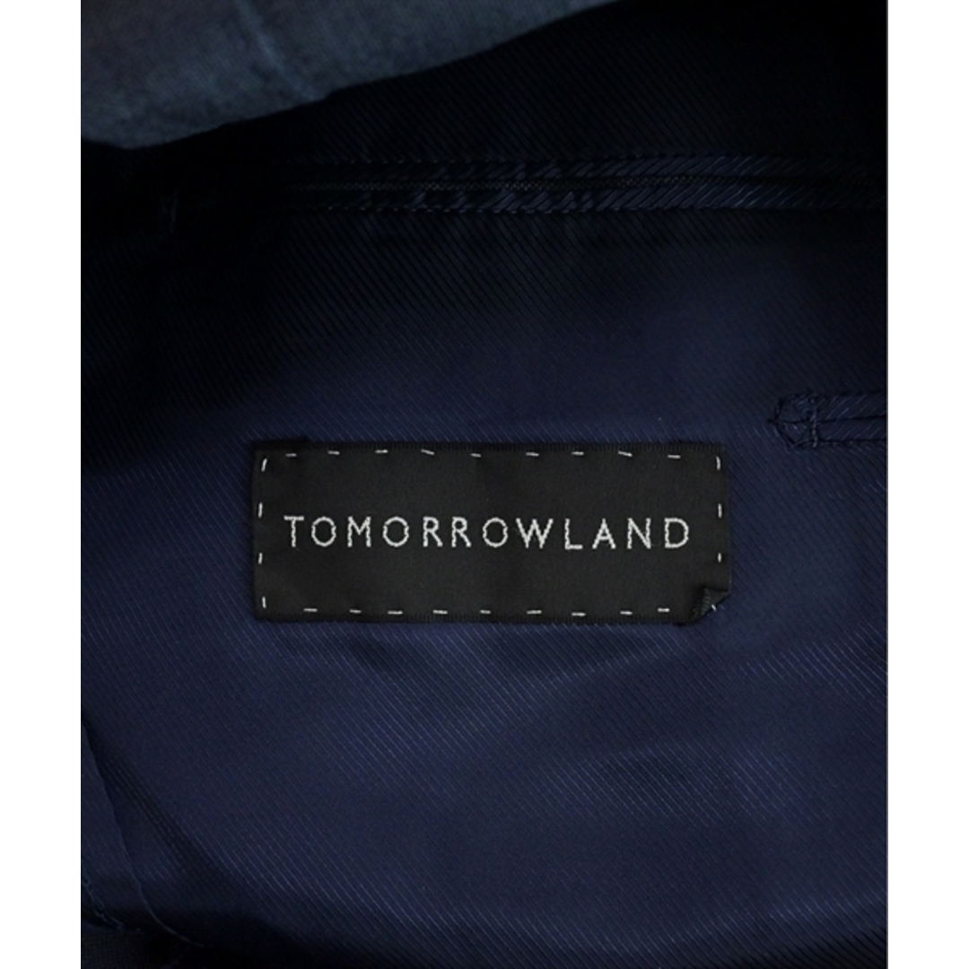 TOMORROWLAND(トゥモローランド)のTOMORROWLAND テーラードジャケット 44(XS位) 紺 【古着】【中古】 メンズのジャケット/アウター(テーラードジャケット)の商品写真