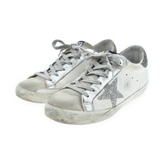 GOLDEN GOOSE - GOLDEN GOOSE ゴールデングース スニーカー 38(25cm位) 白 【古着】【中古】