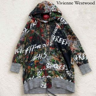 ヴィヴィアンウエストウッド(Vivienne Westwood)の極美品　ヴィヴィアンウエストウッド　パーカーワンピース　フリーダムファイター(ひざ丈ワンピース)