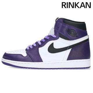 ナイキ(NIKE)のナイキ  AIR JORDAN 1 RETRO HIGH OG COURT PURPLE 555088-500 エア ジョーダン1レトロハイオージーコートパープルスニーカー メンズ 30cm(スニーカー)