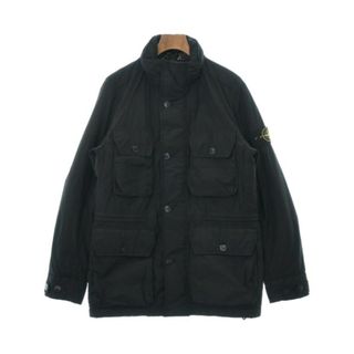 ストーンアイランド(STONE ISLAND)のSTONE ISLAND ストーンアイランド ブルゾン（その他） S 黒 【古着】【中古】(その他)