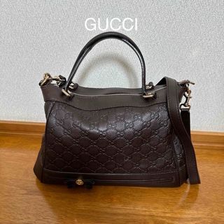 グッチ(Gucci)のお値下げ❣️GUCCI グッチシマ2wayバッグ(ハンドバッグ)