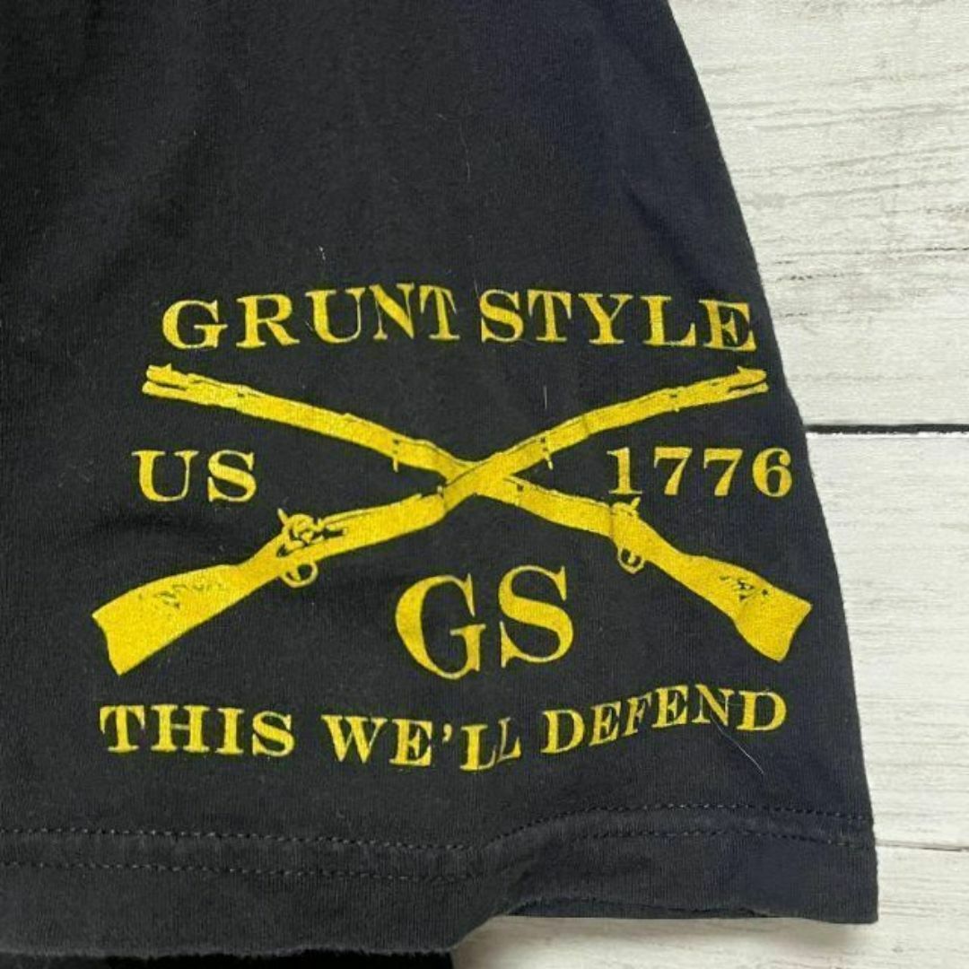 g15 US古着 US ARMY GRUNTSTYLE 半袖Tシャツ スネーク メンズのトップス(Tシャツ/カットソー(半袖/袖なし))の商品写真