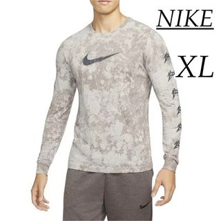 ナイキ(NIKE)の【新品】NIKEナイキ Dri-FITストーリーパック ロングスリーブ Tシャツ(Tシャツ/カットソー(七分/長袖))