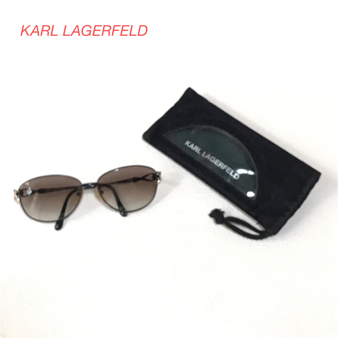 Karl Lagerfeld(カールラガーフェルド)のKARL LAGERFELD  日本製  サングラス レディースのファッション小物(サングラス/メガネ)の商品写真