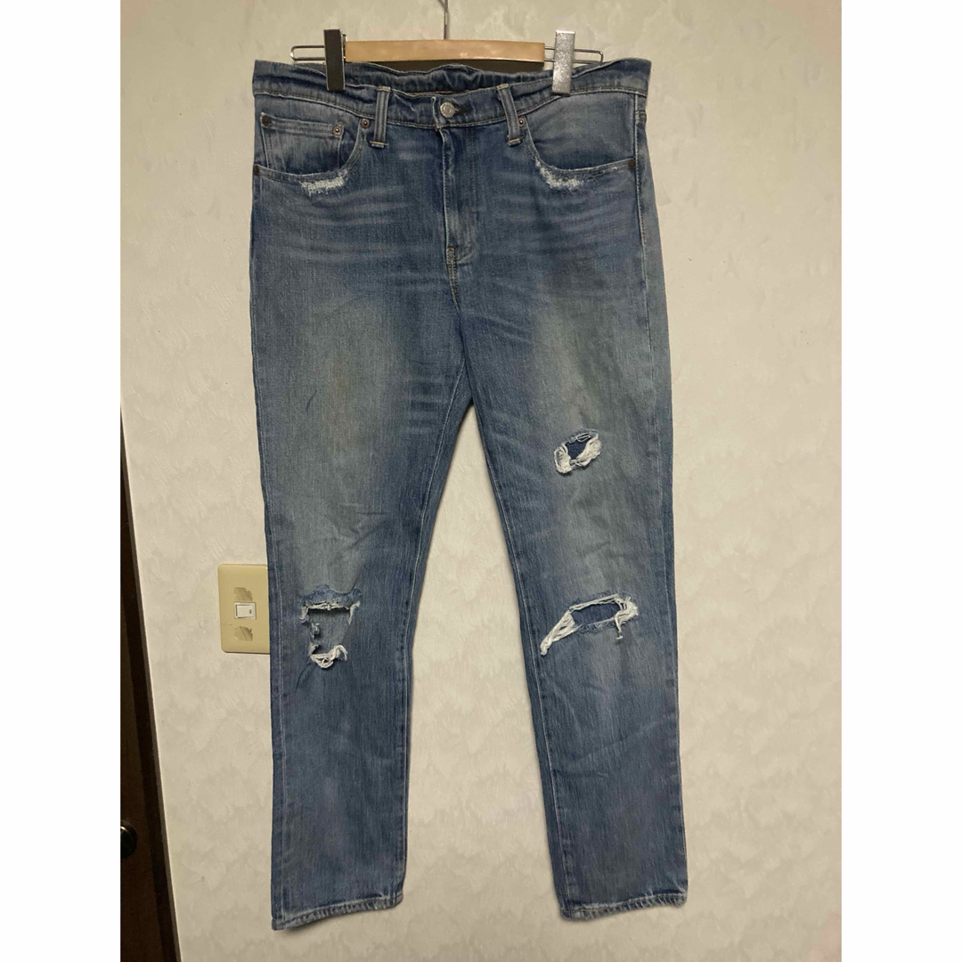 Levi's(リーバイス)のリーバイス 04511-2015 メキシコ製ストレッチ ダメージリペア加工w34 メンズのパンツ(デニム/ジーンズ)の商品写真