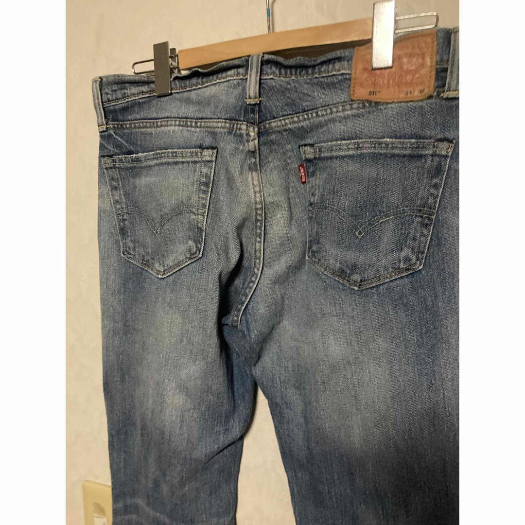 Levi's(リーバイス)のリーバイス 04511-2015 メキシコ製ストレッチ ダメージリペア加工w34 メンズのパンツ(デニム/ジーンズ)の商品写真