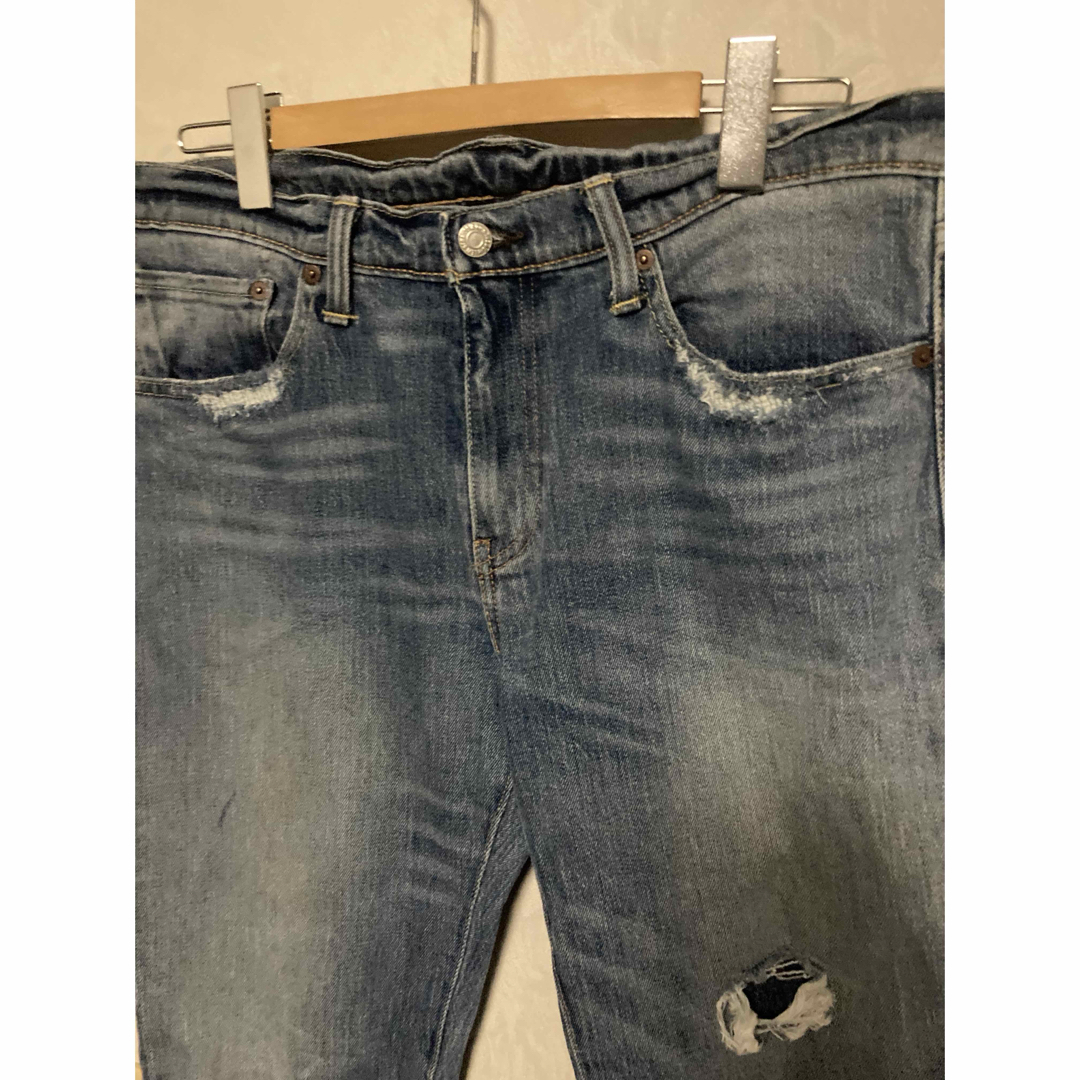 Levi's(リーバイス)のリーバイス 04511-2015 メキシコ製ストレッチ ダメージリペア加工w34 メンズのパンツ(デニム/ジーンズ)の商品写真