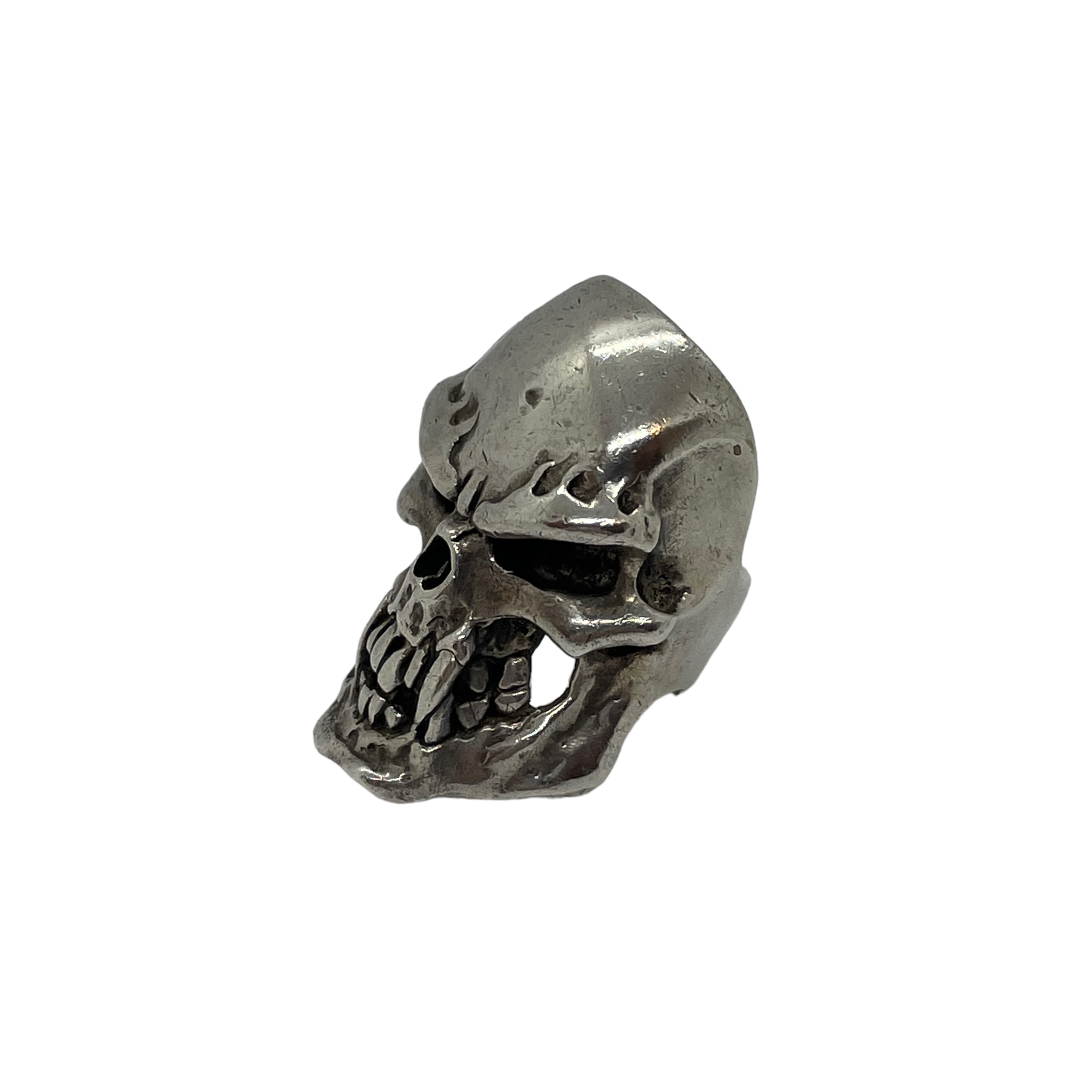 CRAZY PIG(クレイジーピッグ)のCRAZY PIG クレイジーピッグ PSYCHO S.O.B. SKULL RING リング メンズ 18号 送料無料 中古 IT1 メンズのアクセサリー(リング(指輪))の商品写真