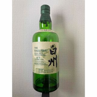 サントリー(サントリー)の空瓶　白州12年　100周年記念ボトル(ウイスキー)