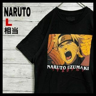 g39 US古着 ナルト 半袖Tシャツ コットン100% アニメ 岸本斉史(Tシャツ/カットソー(半袖/袖なし))