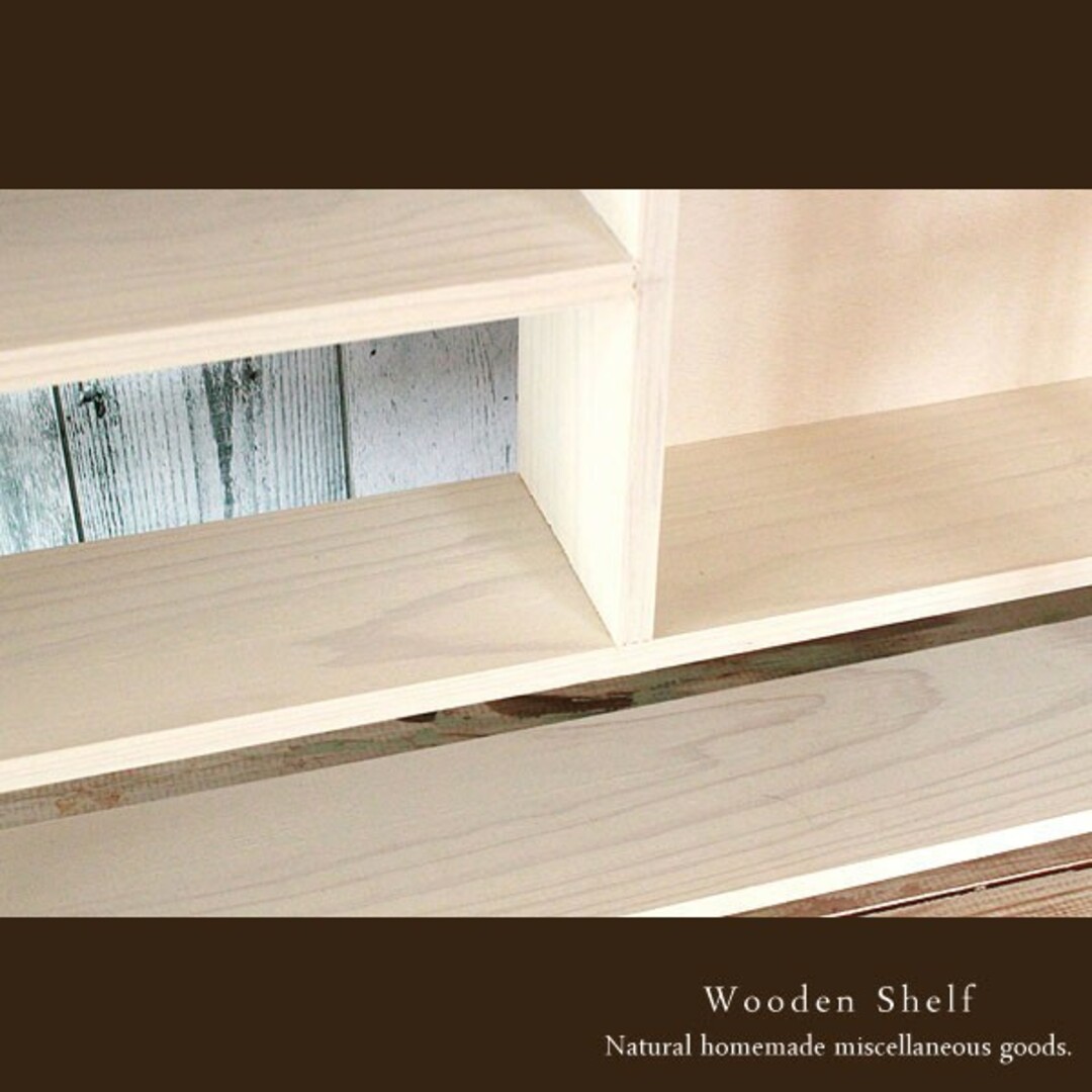 ハンドメイド 扉付き シェルフ 木製 棚 飾り棚 ホワイト ハンドメイドのインテリア/家具(家具)の商品写真