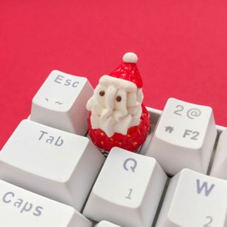 いちごサンタなキーキャップ クリスマス限定(PCパーツ)