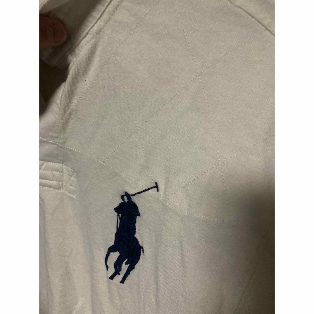 POLO RALPH LAUREN(ポロラルフローレン)のポロ ラルフローレン ポロシャツ 長袖 XXL ホワイト 白 メンズのトップス(ポロシャツ)の商品写真