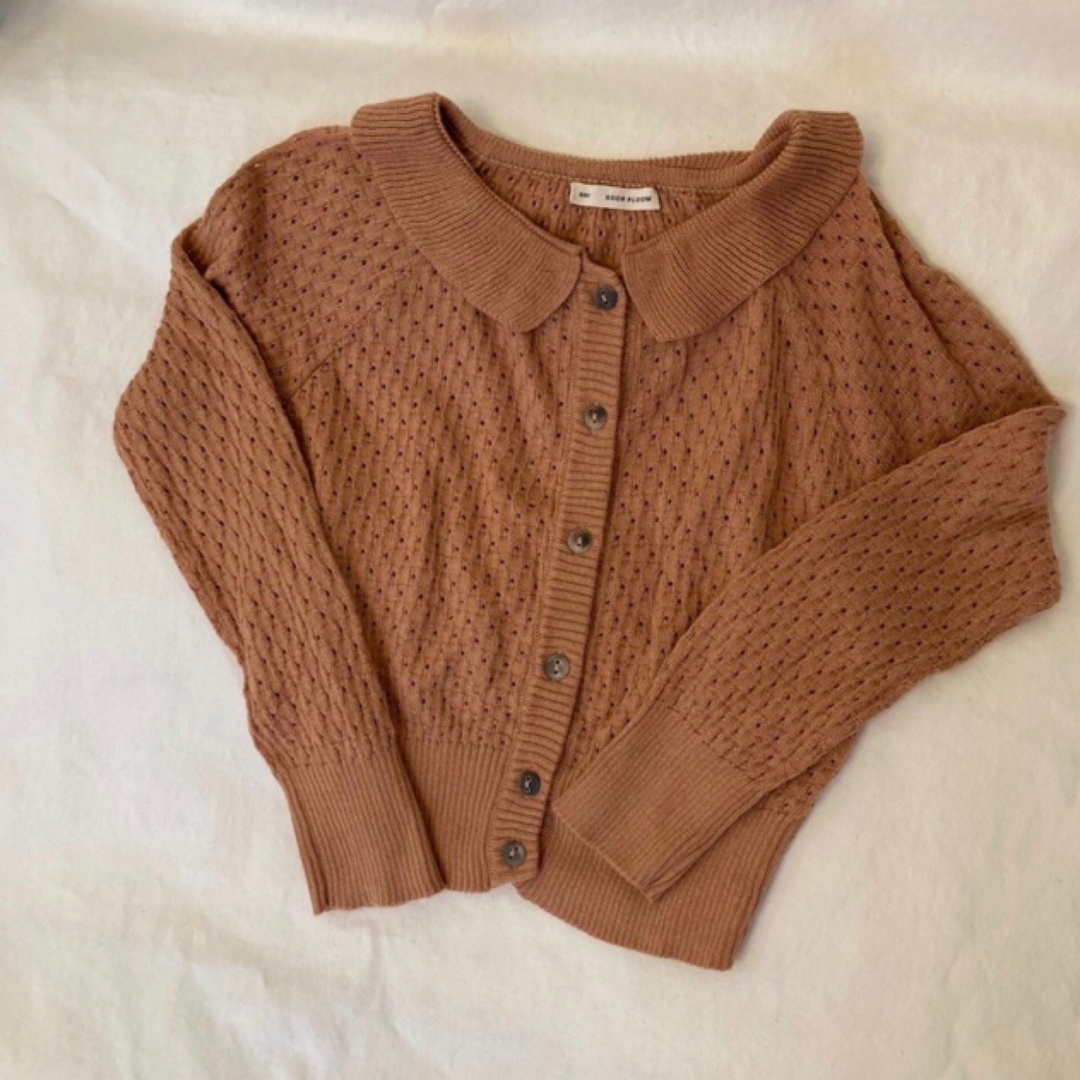 Caramel baby&child (キャラメルベビー&チャイルド)のsoor ploom Lona cardigan 8-9y キッズ/ベビー/マタニティのキッズ服女の子用(90cm~)(カーディガン)の商品写真