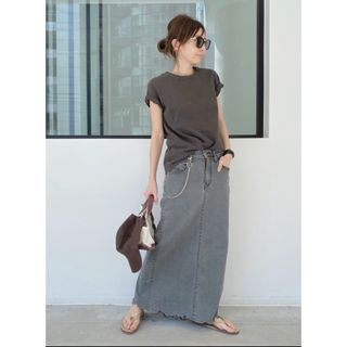 アパルトモンドゥーズィエムクラス(L'Appartement DEUXIEME CLASSE)のL'Appartement GOOD GRIEF DENIM LONG スカート(ロングスカート)