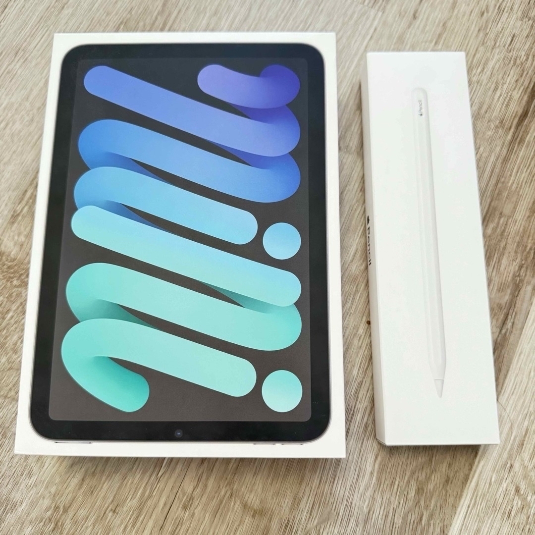 Apple(アップル)の美品 iPad mini 6 256g Wi-Fi & Apple pencil スマホ/家電/カメラのPC/タブレット(タブレット)の商品写真