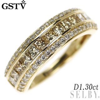 GSTV K18YG ダイヤモンド リング 1.30ct(リング(指輪))