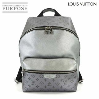 ルイヴィトン(LOUIS VUITTON)の未使用 展示品 ルイ ヴィトン LOUIS VUITTON タイガラマ ディスカバリー PM バックパック リュックサック レザー シルバー M30835 RFID 90228607(バッグパック/リュック)