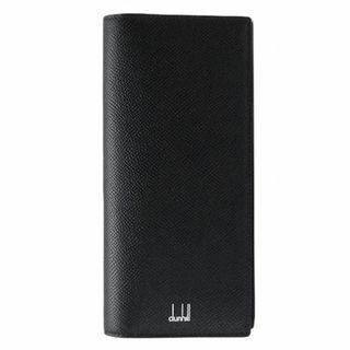 Dunhill - ダンヒル 長財布 クロコ 型押し ブラック 黒 ゴールド金具の Dunhill - ダンヒル 長財布 クロコ 型押し ブラック 黒 ゴールド金具の