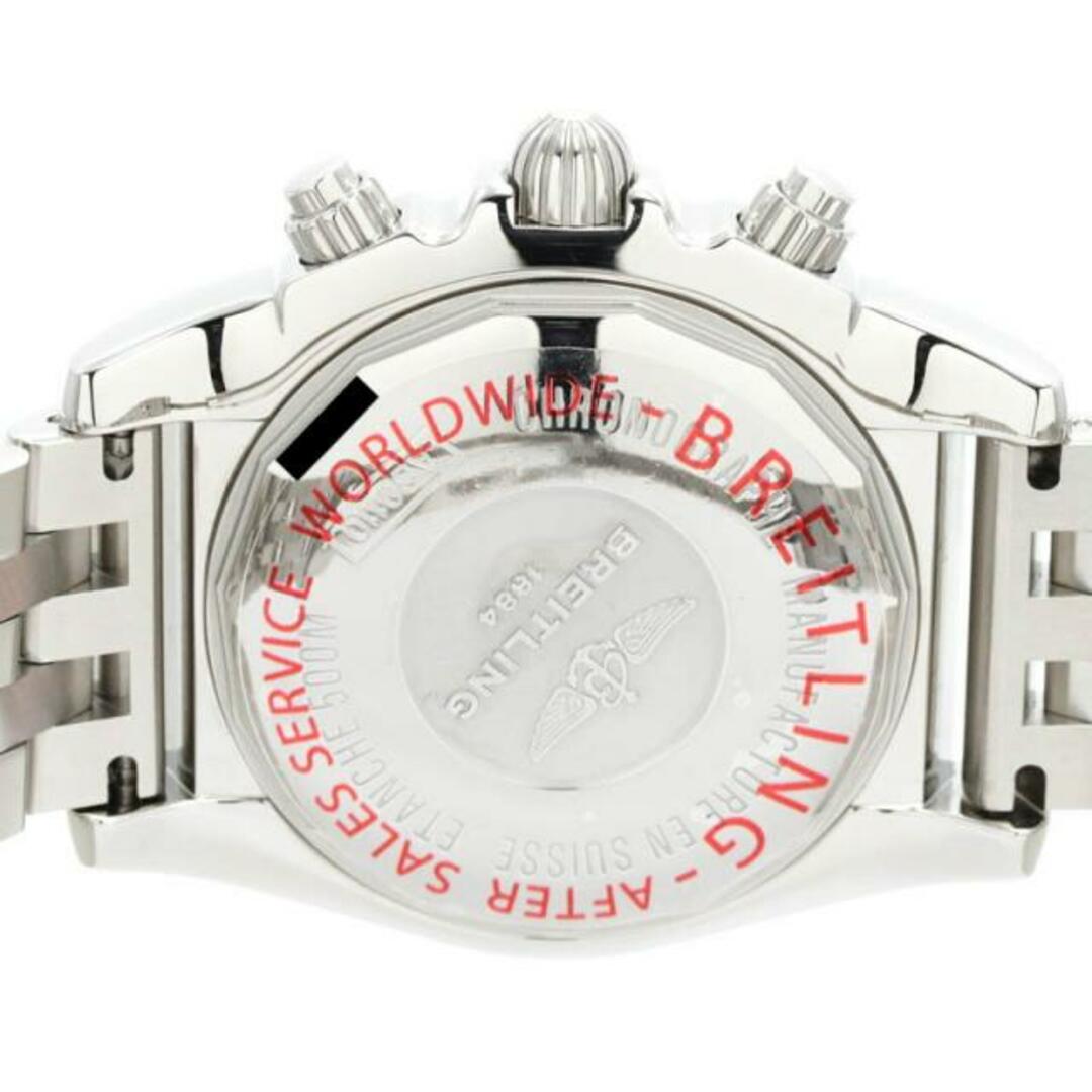 BREITLING(ブライトリング)のブライトリング 【BREITLING 】 クロノマット44 AB011012/K522/375A (A011K22PA) メンズ ミラージュレッド (バーガンディー) ステンレススティール 腕時計 時計 CHRONOMAT44  RED SS 【中古】  メンズの時計(腕時計(アナログ))の商品写真