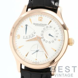 ジャガールクルト(Jaeger-LeCoultre)の【OH済】 ジャガールクルト 【JAEGER LE COULTRE 】 マスターコントロール リザーブ ド マルシェ 140.2.93.S(140.240.932) メンズ シルバー K18イエローゴールド 腕時計 時計 MASTER CONTROL RESERVE DE MARCHE  SILVER K18YG JL【中古】 (腕時計(アナログ))