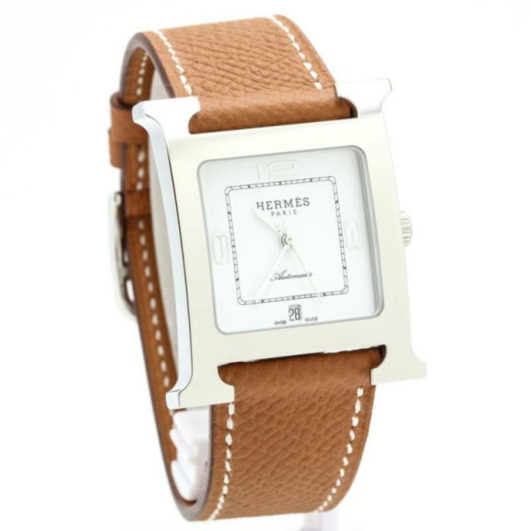 Hermes(エルメス)のエルメス 【HERMES 】 Hウォッチ HH3.510 レディース ホワイト ステンレススティール 腕時計 時計 H WATCH  WHITE SS 白文字盤【中古】  レディースのファッション小物(腕時計)の商品写真