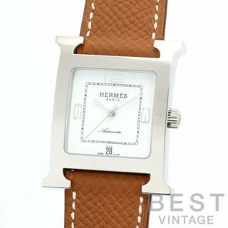 エルメス(Hermes)のエルメス 【HERMES 】 Hウォッチ HH3.510 レディース ホワイト ステンレススティール 腕時計 時計 H WATCH  WHITE SS 白文字盤【中古】 (腕時計)