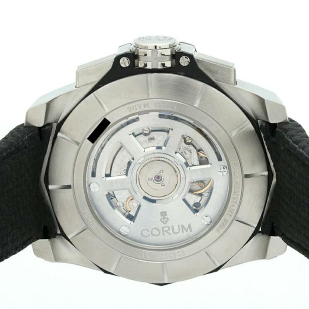 CORUM(コルム)のコルム 【CORUM 】 アドミラルズカップ クロノグラフ ウッド 116.101.20/F249 AW02 メンズ 木製ダイヤル ステンレススティール 腕時計 時計 ADMIRAL'S CUP CHRONOGRAPH WOOD  WOOD SS DIAL SS 【中古】  メンズの時計(腕時計(アナログ))の商品写真