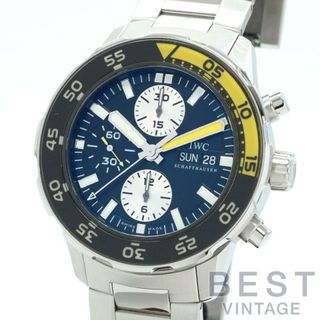 インターナショナルウォッチカンパニー(IWC)のアイダブリューシー 【IWC 】 アクアタイマー クロノグラフ IW376701 メンズ ブラック ステンレススティール 腕時計 時計 AQUATIMER CHRONOGRAPH  BLACK SS インターナショナルウォッチカンパニー【中古】 (腕時計(アナログ))