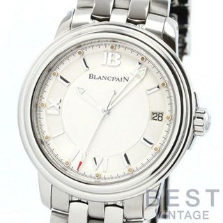 ブランパン(BLANCPAIN)の【OH済】 ブランパン 【BLANCPAIN 】 レマン ウルトラスリム 2100スポーツ 2100-1142-11 (N021000011042A) メンズ アイボリー (シルバー) ステンレススティール 腕時計 時計 LEMAN ULTRA SLIM 2100 SPORTS  IVORY (SILVER) SS 【中古】 (腕時計(アナログ))