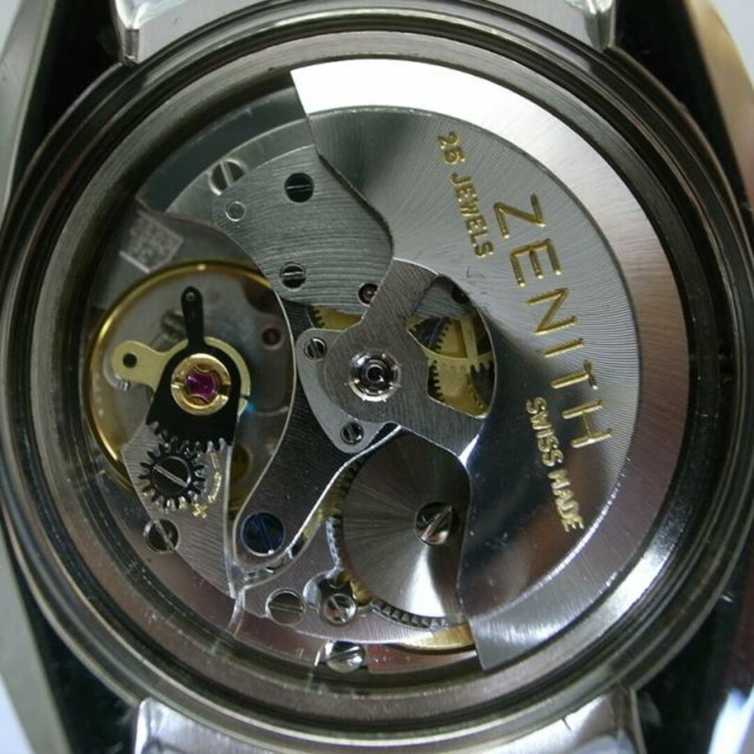 ZENITH(ゼニス)の【OH済】 ゼニス 【ZENITH 】 キャプテン オートマティック メンズ シルバー ステンレススティール 腕時計 時計 CAPTAIN AUTOMATIC  SILVER SS ヴィンテージ【中古】  メンズの時計(腕時計(アナログ))の商品写真