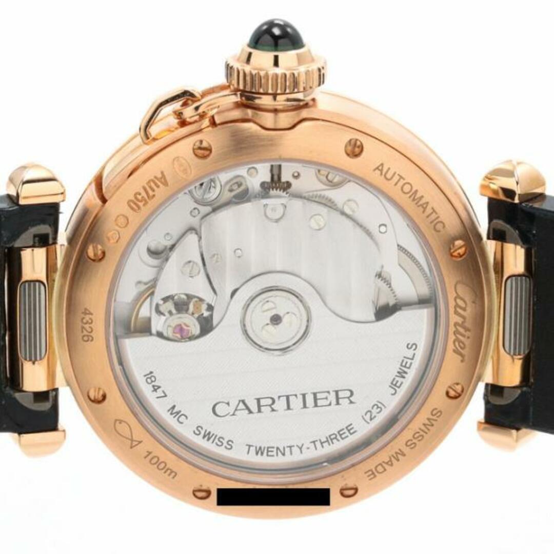 Cartier(カルティエ)のカルティエ 【CARTIER 】 パシャ ドゥ カルティエ WJPA0012 メンズ シルバー K18ピンクゴールド 腕時計 時計 PASHA DE CARTIER  SILVER K18PG ダイヤモンドベゼル【中古】  メンズの時計(腕時計(アナログ))の商品写真