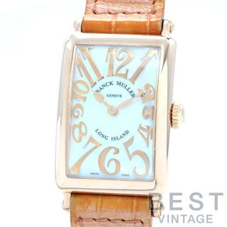 フランクミュラー(FRANCK MULLER)のフランク・ミュラー 【FRANCK MULLER 】 ロングアイランド レリーフ 902QZRELMOP レディース ホワイトシェル K18ピンクゴールド 腕時計 時計 LONGISLAND RELIEF  WHITE　SHELL K18PG FM MOP【中古】 (腕時計)