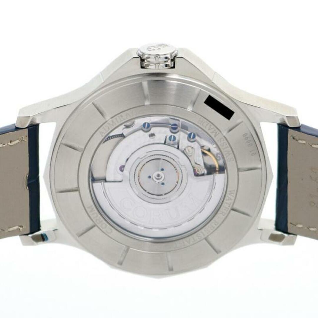 CORUM(コルム)のコルム 【CORUM】 アドミラル レジェンド 42 A395/03447 メンズ ブルー ステンレススティール（ベゼルブルーPVD） 腕時計 時計 ADMIRAL LEGEND 42 BLUE SS 【中古】  メンズの時計(腕時計(アナログ))の商品写真