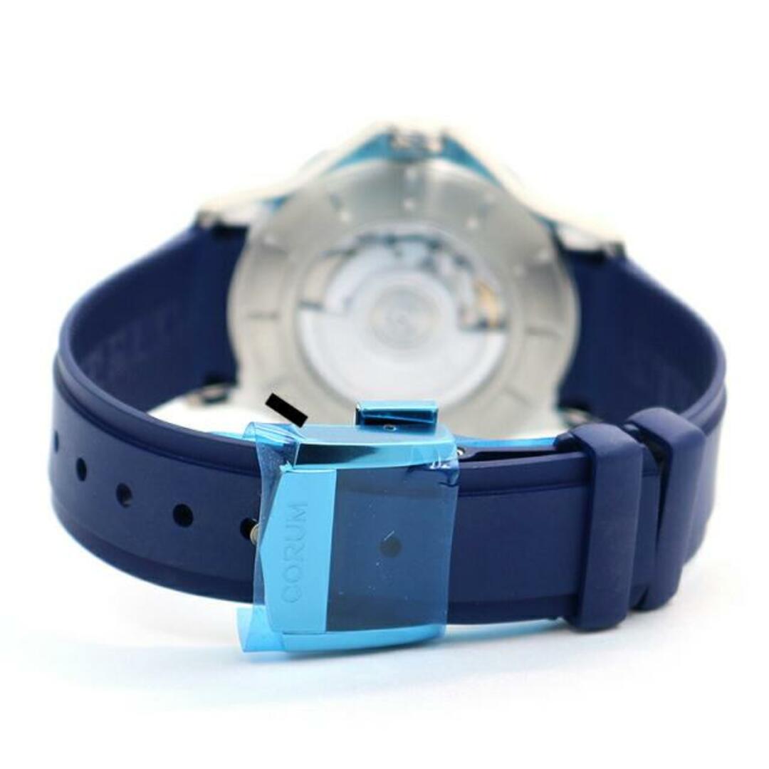 CORUM(コルム)のコルム 【CORUM】 アドミラル レジェンド 42 A395/03595 メンズ ブルー ステンレススティール（ベゼルブルーPVD） 腕時計 時計 ADMIRAL LEGEND 42 BLUE SS 【中古】  メンズの時計(腕時計(アナログ))の商品写真
