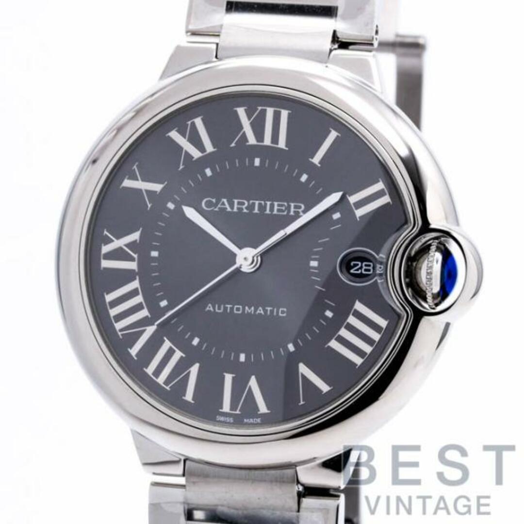 Cartier(カルティエ)のカルティエ 【CARTIER 】 バロン ブルー ドゥ カルティエ ウォッチ 40MM WSBB0060 メンズ ダークグレー ステンレススティール 腕時計 時計 BALLON BLEU DE CARTIER WATCH 40MM  DARK GRAY SS 【中古】  メンズの時計(腕時計(アナログ))の商品写真