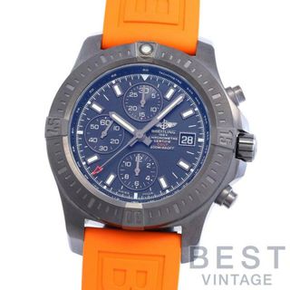 ブライトリング(BREITLING)のブライトリング 【BREITLING】 コルト クロノグラフ オートマチック ブラックスチール M1338810/BF01/174SS/A20S.1 (M181B01VPR) メンズ ブラック ステンレススティール(PVD) 腕時計 時計 COLT CHRONOGRAPH AUTOMATIC BLACKSTEEL BLACK SS(PVD) 【中古】 (腕時計(アナログ))