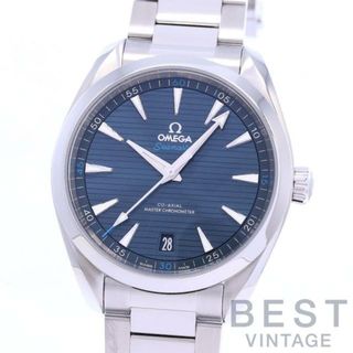 オメガ(OMEGA)のオメガ 【OMEGA】 シーマスター アクアテラ 150M コーアクシャル マスター クロノメーター 41MM 220.10.41.21.03.001 メンズ ブルー ステンレススティール 腕時計 時計 SEAMASTER AQUA TERRA 150M CO-AXIAL MASTER CHRONOMETER 41MM BLUE SS 【中古】 (腕時計(アナログ))