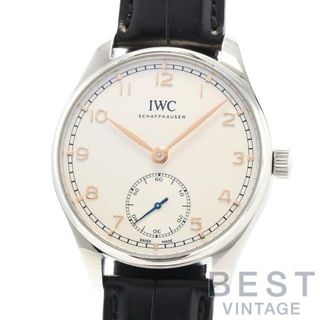 インターナショナルウォッチカンパニー(IWC)のアイダブリューシー 【IWC】 ポルトギーゼオートマティック40 IW358303 メンズ シルバー ステンレススティール 腕時計 時計 PORTUGIESER AUTOMATIC 40 SILVER SS インターナショナルウォッチカンパニー【中古】 (腕時計(アナログ))