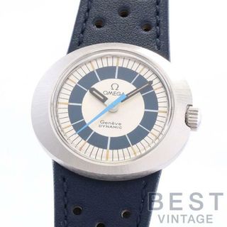 オメガ(OMEGA)の【OH済】 オメガ 【OMEGA】 ダイナミック ST535.0015 (ST535.015 / 565.015) レディース シルバー/ブルー ステンレススティール 腕時計 時計 DYNAMIC SILVER/BLUE SS ヴィンテージ【中古】 (腕時計)