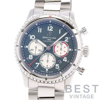 ブライトリング(BREITLING)のブライトリング 【BREITLING】 アビエーター8 B01 クロノグラフ43 カーチス ウォーホーク AB01192A1L1A1 メンズ グリーン/シルバー ステンレススティール 腕時計 時計 AVIATOR 8 B01 CHRONOGRAPH 43 CURTISS WARHAWK GREEN/SILVER SS カーキ【中古】 (腕時計(アナログ))