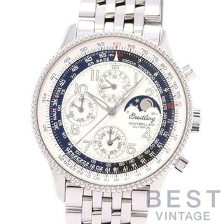 ブライトリング(BREITLING)の【OH済】 ブライトリング 【BREITLING】 モンブリラン オリンパス A1935012/G592/442A (A191G92NP) メンズ シルバー ステンレススティール 腕時計 時計 MONTBRILLANT ORYMPUS SILVER SS 【中古】 (腕時計(アナログ))