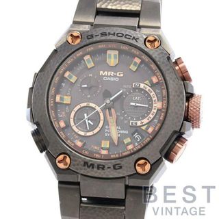 カシオ(CASIO)のカシオ 【CASIO】 G-SHOCK MR-G 20周年記念モデル MRG-G1000HT-1AJR メンズ ブラック チタン(DLC加工) 腕時計 時計 G-SHOCK MR-G 20TH ANNIVERSARY LIMITED BLACK TI(DLC) 【中古】 (腕時計(アナログ))