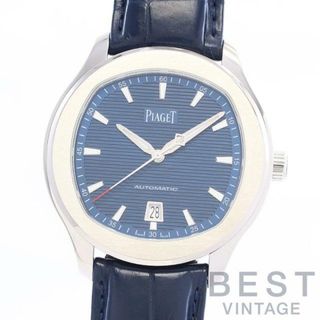 ピアジェ(PIAGET)のピアジェ 【PIAGET】 ポロS デイト G0A43001(P11268) メンズ ブルー ステンレススティール 腕時計 時計 POLO S DATE BLUE SS 【中古】 (腕時計(アナログ))