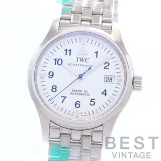 インターナショナルウォッチカンパニー(IWC)のアイダブリューシー 【IWC】 パイロットウォッチマーク15 IW325310 (3253-010) メンズ ホワイト ステンレススティール 腕時計 時計 PILOT'S WATCH MARK XV WHITE SS インターナショナルウォッチカンパニー【中古】 (腕時計(アナログ))