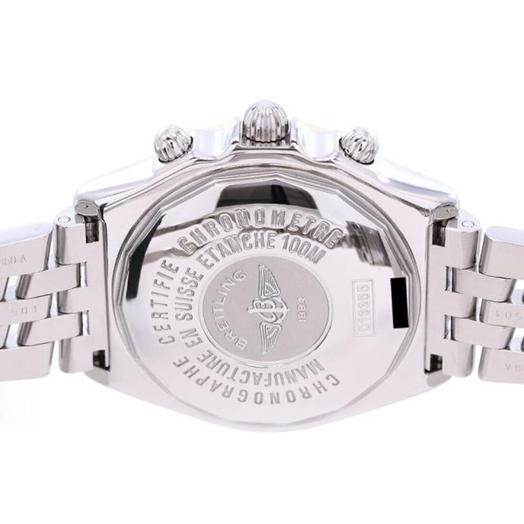 BREITLING(ブライトリング)の【OH済】 ブライトリング 【BREITLING】 クロスウィンド D1335512/B512/350A (D149B12PA) メンズ ブラック K18イエローゴールド/ステンレススティール 腕時計 時計 CROSSWIND BLACK K18YG/SS コンビ【中古】  メンズの時計(腕時計(アナログ))の商品写真