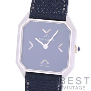 ジャガールクルト(Jaeger-LeCoultre)の【OH済】 ジャガールクルト 【JAEGER-LECOULTRE】 オクタゴン ウォッチ 9112.22 メンズ ブルー K18ホワイトゴールド 腕時計 時計 OCTAGON WATCH BLUE K18WG JL　ヴィンテージ【中古】 (腕時計(アナログ))