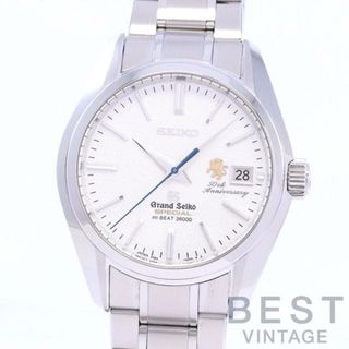 グランドセイコー(Grand Seiko)のグランドセイコー 【GRAND SEIKO】 9Sメカニカル ハイビート 36000 50周年記念 SBGH015(9S85-00C0) メンズ シルバー ステンレススティール 腕時計 時計 9S MECHANICAL HI-BEAT 36000 50TH ANNIVERSARY SILVER SS GS【中古】 (腕時計(アナログ))